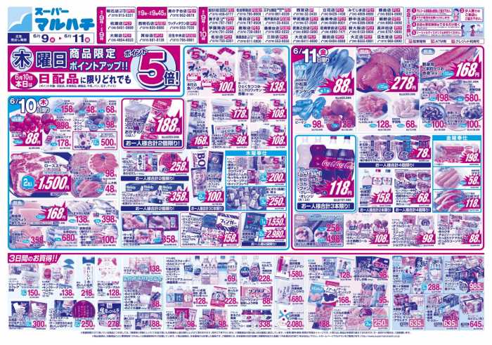 周辺で本日チラシを掲載している店舗 チラシプラス